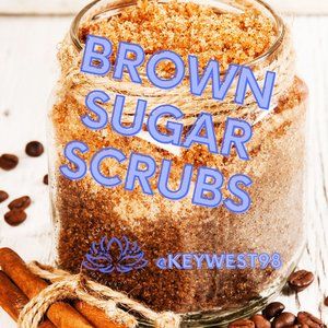 Brown Sugar Scrubs by Blended by K ~ NEW Spring Scents ~ 8 oz